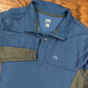 Nike Dri Fit ACG Men’s 1/4 Zip Pullover XXL Blue Activewear Performance